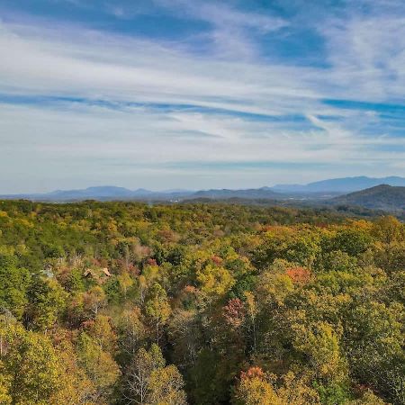 View! Cozy, Private, Fireplace, Hot Tub Log Cabin, Honeymoon! Sevierville Luaran gambar